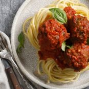 One Pot Meatballs and Sauce
